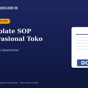 Template SOP Operasional Toko (Karyawan & Operasional)