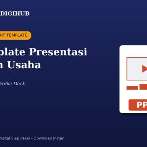 Template Presentasi Pitch Usaha (Siap Pakai)