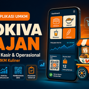 Tokiva Jajan β Kasir Gerobak (Lisensi 1 HP)