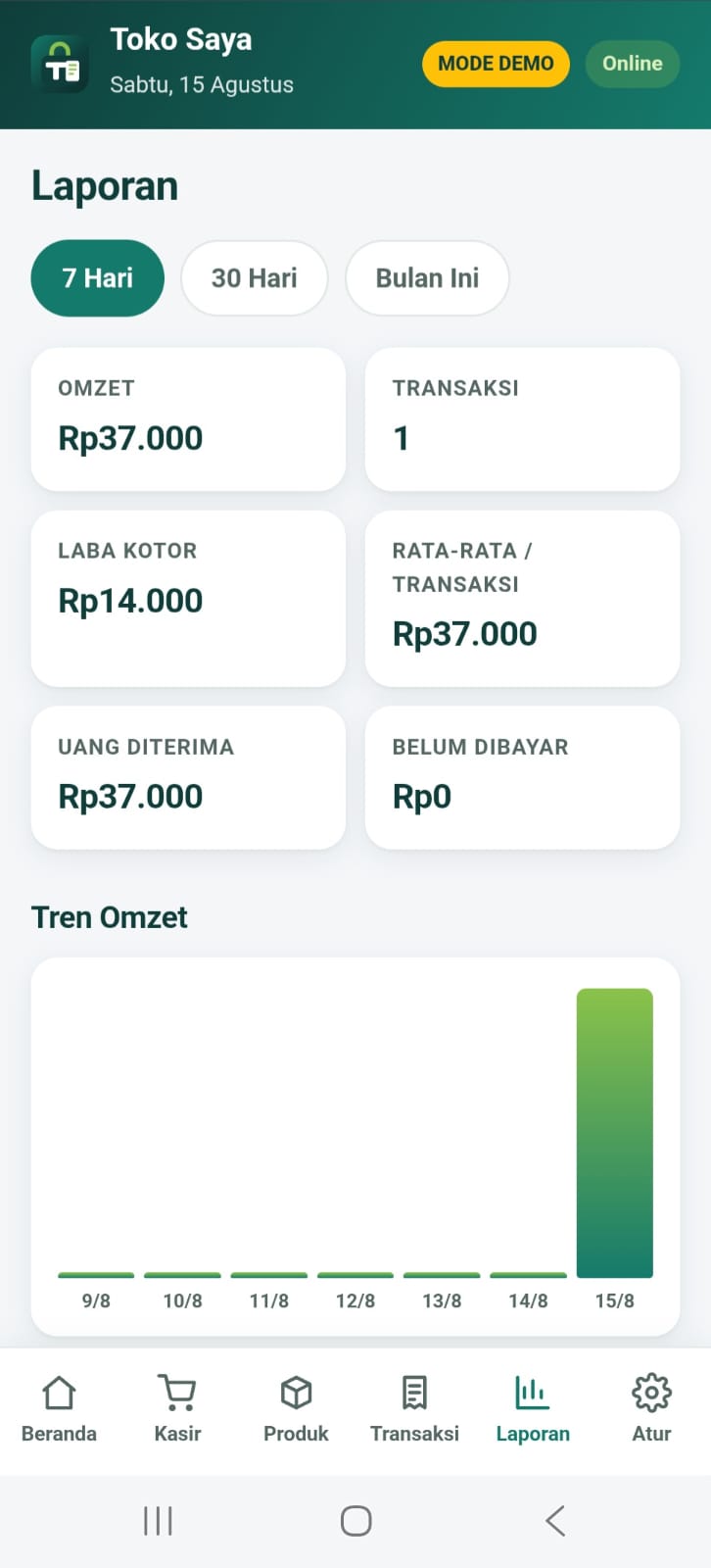 Tokiva LITE — Aplikasi Kasir Offline (Sekali Bayar) - Image 2