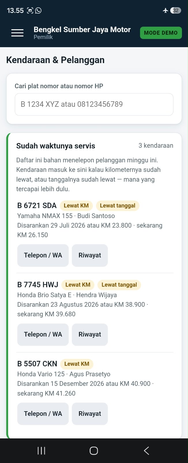 Tokiva Bengkel - Aplikasi Kasir & Servis Bengkel Motor Mobil - Image 7