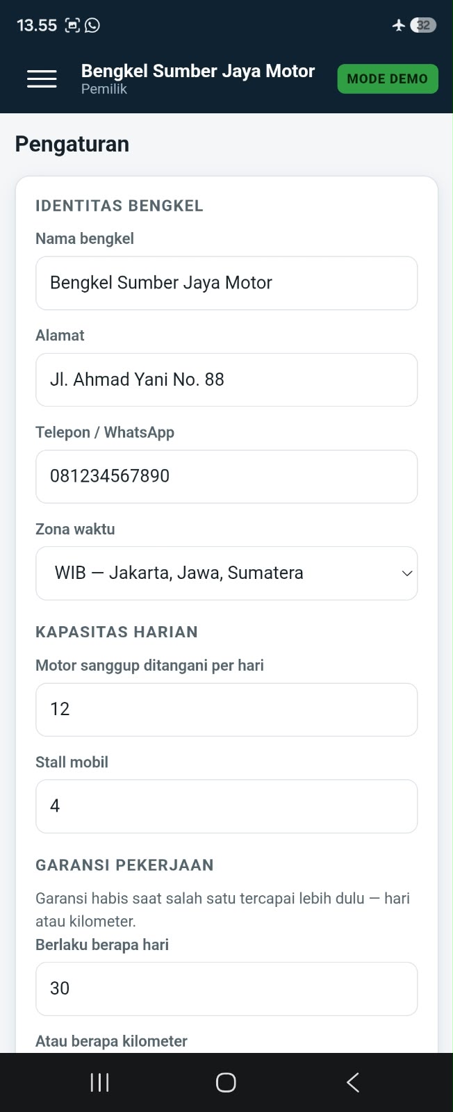 Tokiva Bengkel - Aplikasi Kasir & Servis Bengkel Motor Mobil - Image 10