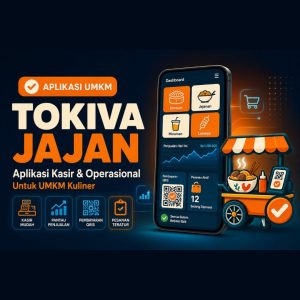 Tokiva Jajan — Kasir Gerobak (Lisensi 1 HP)