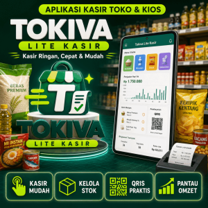 Tokiva LITE — Aplikasi Kasir Offline (Sekali Bayar)