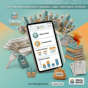 Tokiva Grosir — Aplikasi Kasir Toko Sembako (Sekali Bayar)