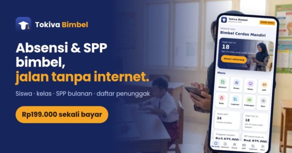 Tokiva Bimbel - aplikasi absensi dan SPP bimbel